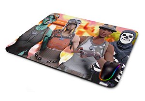 Mouse pad Gamer Fortnite Personagens III