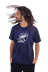 Camiseta Thor logo azul marinho