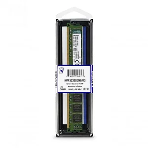 Memória RAM 8GB DDR3 1600MHz Kingston ValueRAM KVR16N11/8 para PC Desktop