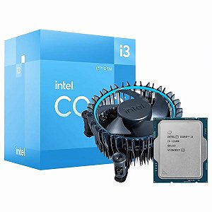 Processador Intel Core i3-12100 3.3GHz Cache 12MB LGA 1700 - BX8071512100
