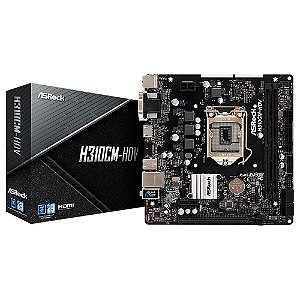 Placa Mãe ASRock H310CM-HDV Intel LGA 1151 DDR4 Micro-ATX