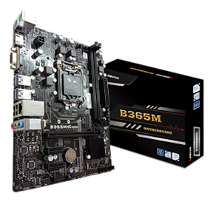 Placa Mãe Biostar B365MHC Intel LGA 1151 DDR4 Micro-ATX