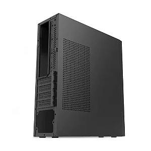 GABINETE SLIM SFF SEM FONTE TFX SLIMDESK TFX BG-2004 PRETO BLUECASE - USB 3.0 / 4 SLOTS / MICROATX / MINI-ITX