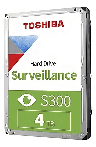 HD Interno 4TB Toshiba S300 Surveillance 3.5" SATA III - HDWT840UZSVA
