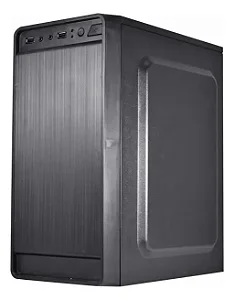 Gabinete K-Mex GM-01NX Preto com Fonte 200W USB 2.0 mATX