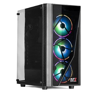 Gabinete Gamer DT3 Sports Lynx Mid Tower Vidro Temperado USB 3.0
