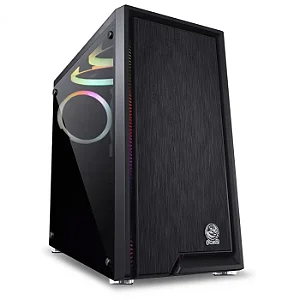Gabinete Gamer Multi Polaris 3 Fans RGB Vidro Temperado PLPTRGB3