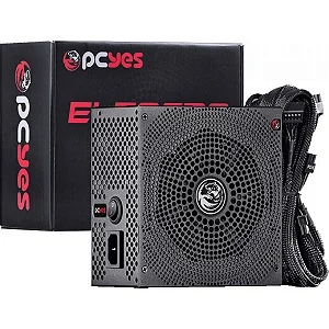Fonte ATX 750W PCyes Electro V2 80 Plus Bronze (ELECV2PTO750W)