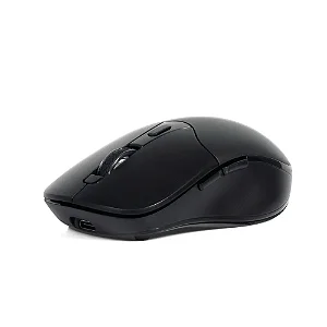 Mouse Sem Fio Recarregável C3Tech M-BT60BK Bluetooth e 2.4GHz 1600 DPI Silencioso