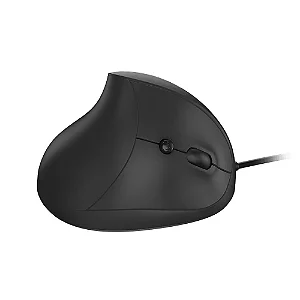 Mouse Ergonômico Vertical PCYES Rest MRSC01 2400 DPI Silencioso com Fio