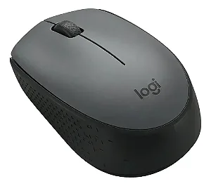 Mouse Sem Fio Logitech M170 1000 DPI Ambidestro Preto
