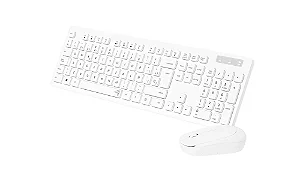 COMBO TECLADO E MOUSE BPC-5269/3W289 WIRELESS BRANCO BPC BOX