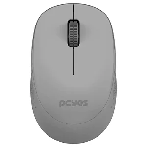 Mouse Sem Fio Mover Gray Silent Click 1600 DPI Cinza