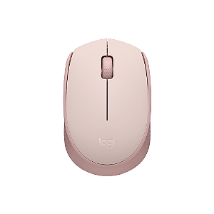 Mouse Sem Fio Logitech M170 1000 DPI Ambidestro Rose