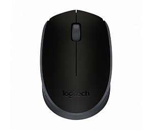 Mouse Sem Fio Logitech M170 1000 DPI Ambidestro Preto