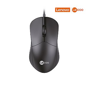 Mouse USB Lecoo M1102 Óptico 1200 DPI Ambidestro Preto