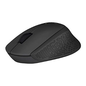 Mouse Sem Fio Logitech M280 Óptico 1000 DPI Preto
