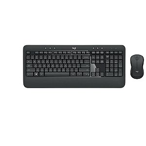 Kit Teclado e Mouse Sem Fio Logitech MK540 Advanced ABNT2 Preto