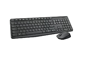 Combo Teclado e Mouse Sem Fio MK235 LOGITECH