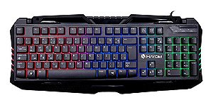 Teclado Gamer Hayom TC3205 LED Colorido ABNT2 USB