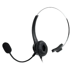 Headset USB Vinik Corp Uno VK400 com Microfone para Call Center e Home Office