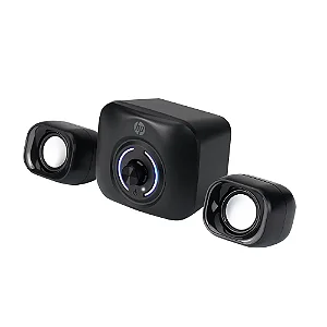 Caixa de Som para PC HP DHS-2111S 11W RMS 2.1 com Subwoofer