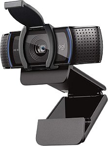 Webcam Logitech C920e HD Pro Full HD 1080p USB com Microfone - Preta