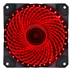Cooler Fan 120mm Vinik VX Gaming V.Lumi 33 LEDs Vermelho