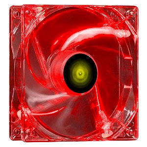 Cooler Fan 120mm Vinik VX Gaming V.Light 4 Pontos de LED Vermelho