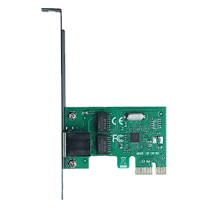 Placa de Rede Gigabit PCI-Express x1 1000 Mbps PCYes - LC1000-1P