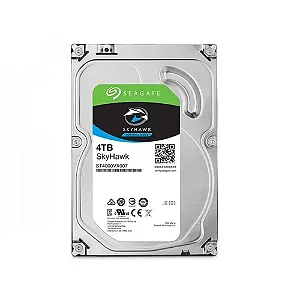 HD Interno 4TB Seagate SkyHawk Surveillance SATA III 3.5" - ST4000VX007