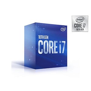 Processador Intel Core i7 10700k 3.8GHz Cache 16MB LGA 1200 10ª Ger. - BX8070110700K