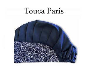 Touca Paris - Aba Floral Marinho