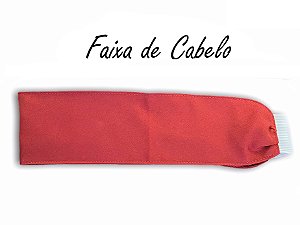 Faixa de Cabelo - Vermelha - Uniblu