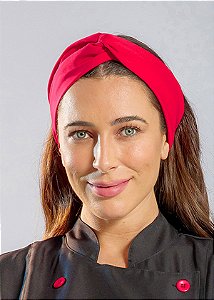 Turbante Gabardine Vermelho - Uniblu