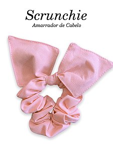 Scrunchie  - Amarrador de cabelo Elatan jet Rosé