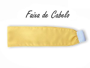 Faixa de Cabelo Amarelo Classic - Uniblu