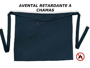 Avental Meia Cintura com Aba - Avental Protection - RETARDANTE À CHAMAS - Uniblu