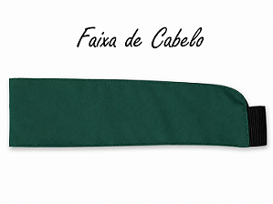 Faixa de Cabelo cor- Verde Botanical - Uniblu