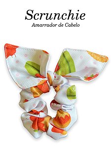 Scrunchie  - Amarrador de cabelo Cakes e Tortinhas - uniblu