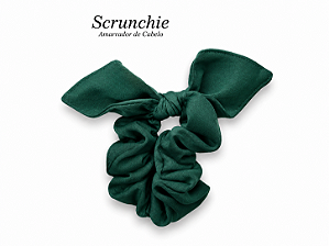 Scrunchie - Amarrador de cabelo verde Botanical - uniblu