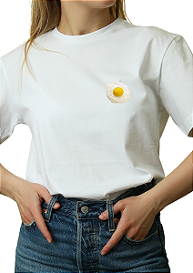 Tshirt - Camiseta Temática Ovo Frito - Uniblu - Personalizado
