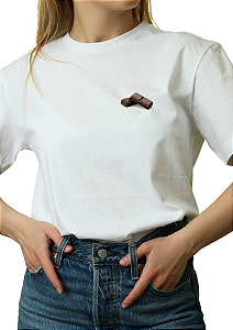 Tshirt - Camiseta Temática Chocolate - Uniblu - Personalizado