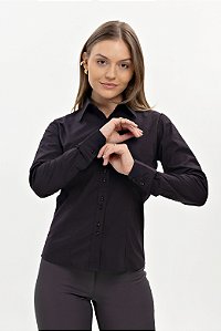 Camisete Manga longa - PRIMEJET Elastano cor Preta - Uniblu - UNB