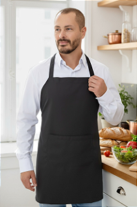 Avental Work Minimalista Unissex - Cozinha e Atendimento - Uniblu - Personalizado