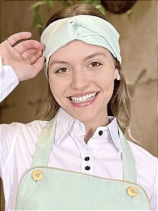Turbante Verde Sálvia - Uniblu