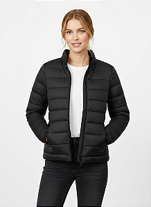 Jaqueta Unissex Puffer Preta - Uniblu - UNB