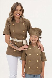 Kit Tal Mãe Tal Filha - Dolman lisboa Terra Unikids + Dolman Lisboa Terra adulta - Uniblu - UNB