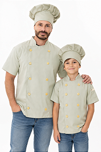 Kit Tal Pai Tal Filho - Dolman lisboa Areia Unikids + Dolman Lisboa Areia adulta - Uniblu - UNB