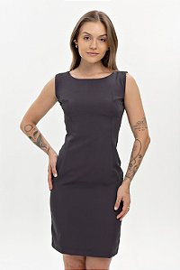 Vestido Executivo - Chumbo- Uniblu - UNB